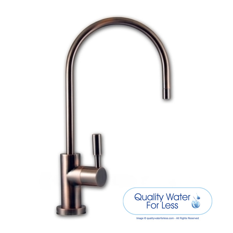 Liquatec EC25 Contemporary Ceramic Disc Faucet- Antique Wine | Reverse Osmosis | qualitywaterforless.com