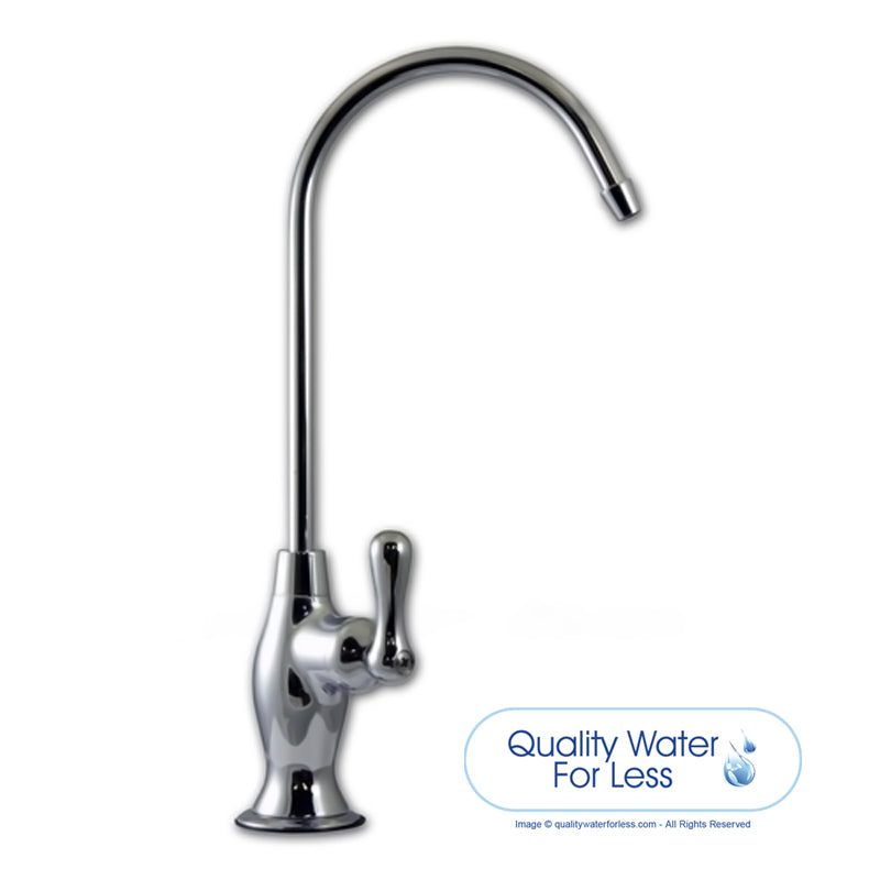 Liquatec EC32 Elegant Ceramic Disc Faucet- Chrome | Reverse Osmosis | qualitywaterforless.com