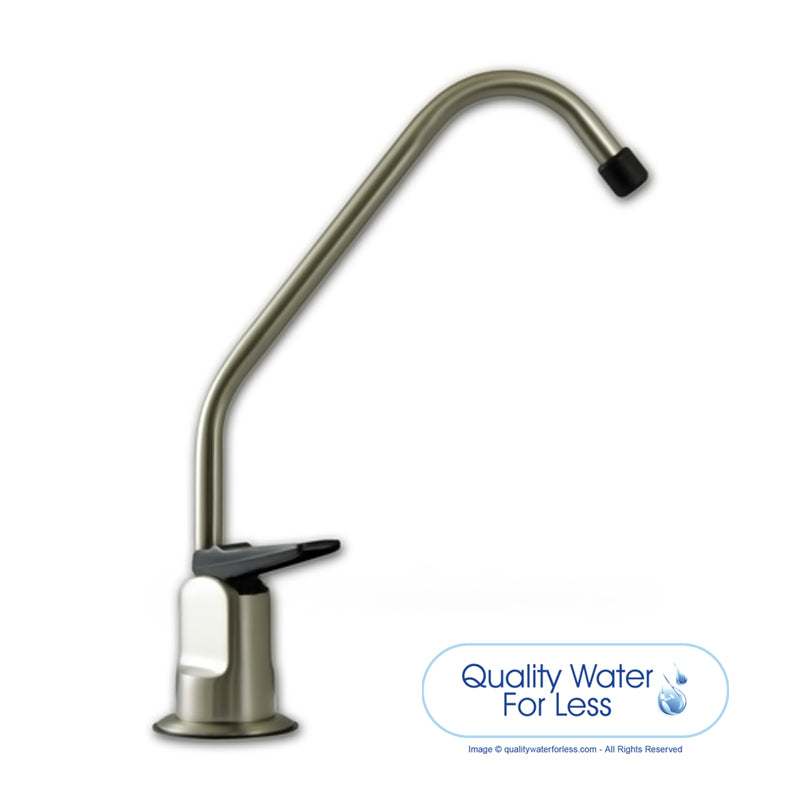 Liquatec FCT Faucet - Brushed Nickel | Reverse Osmosis | qualitywaterforless.com