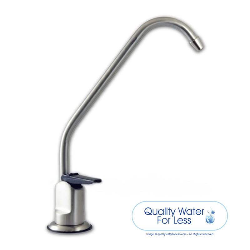 Liquatec FCT Faucet - Brushed Stainless | Reverse Osmosis | qualitywaterforless.com